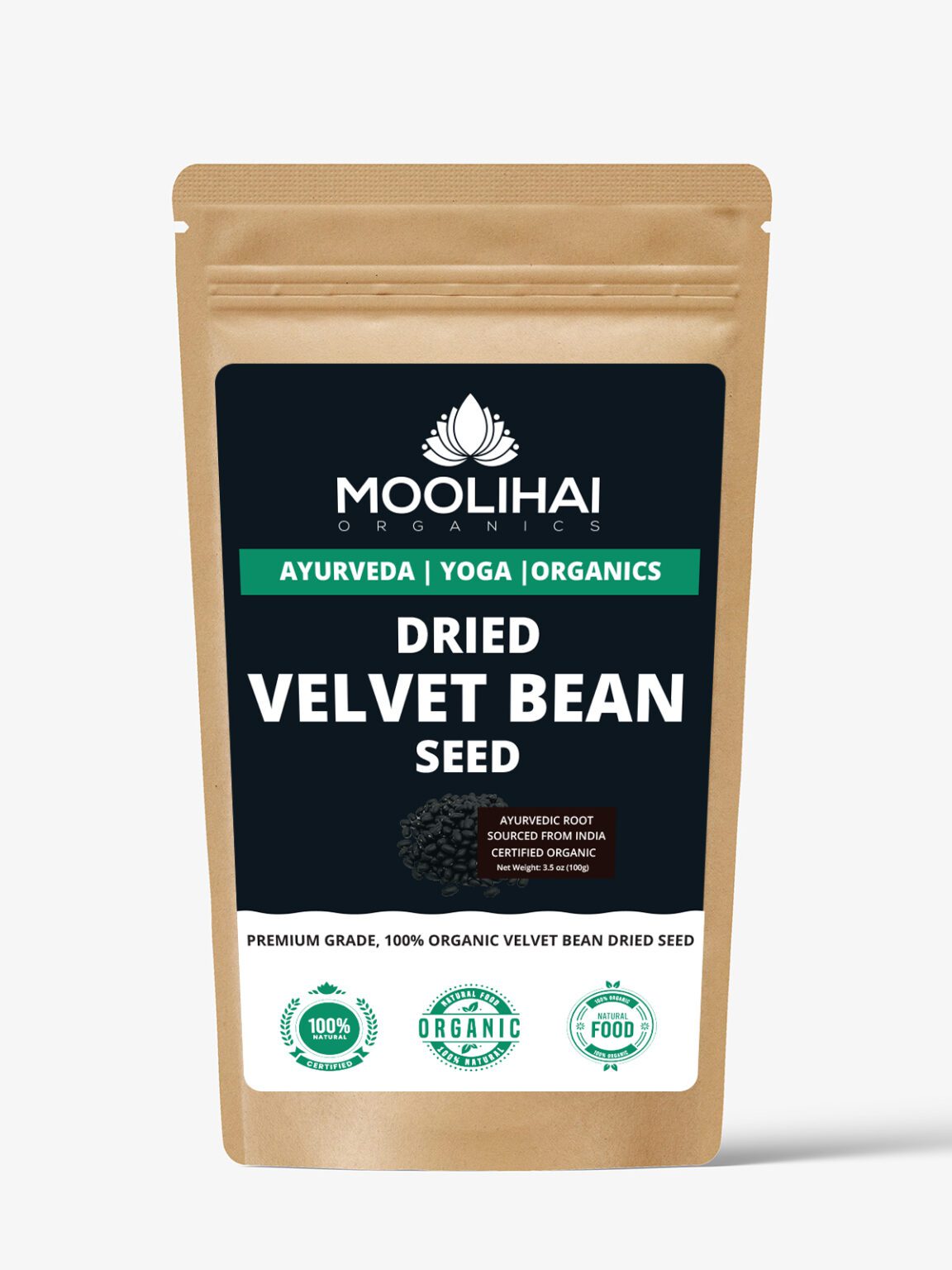 Buy Poonaikali / Velvet Bean Dried Seed Online - Moolihai.com