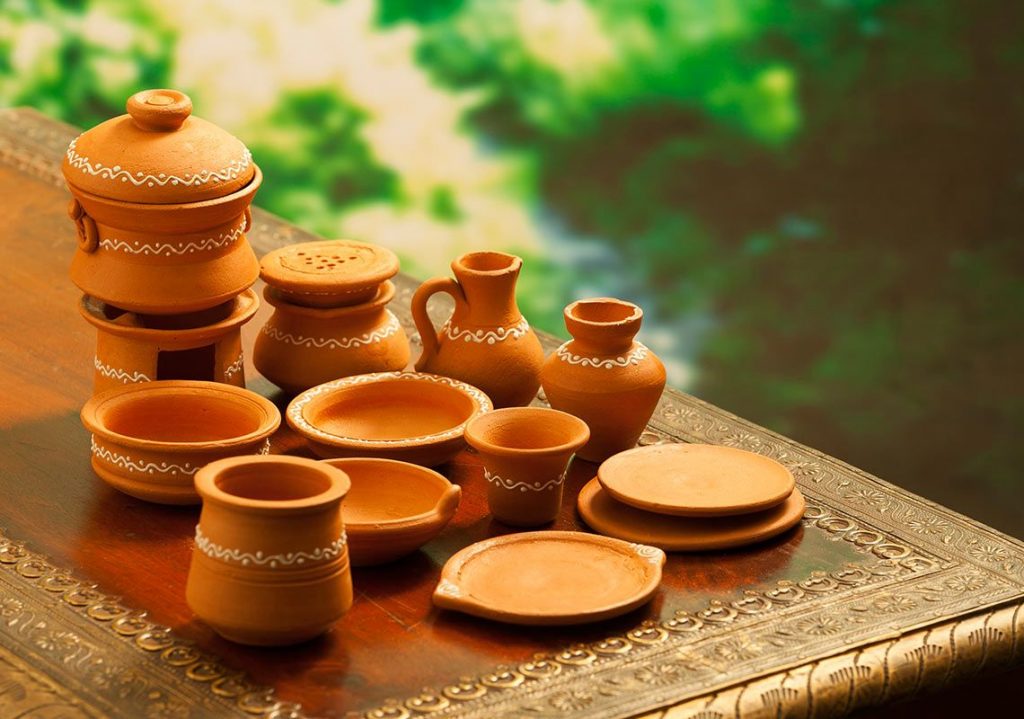 clay kitchen set for real cooking