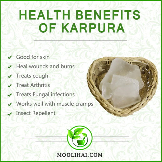 Benefits of Karpura - Moolihai.com